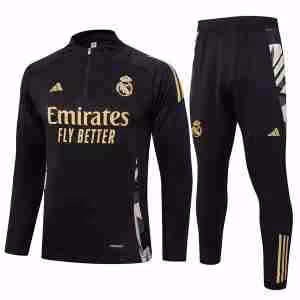 Felpa Allenamento Real Madrid 2024 25 Nero