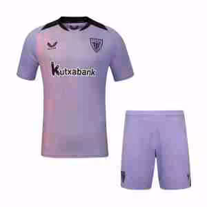 Maglietta Calcio Athletic Bilbao Terza Set Bambino 2024 2025