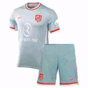Maglietta Calcio Atletico Madrid Away Set Bambino 2024 2025