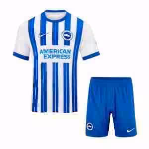 Maglietta Calcio Brighton Prima Set Bambino 2024 2025