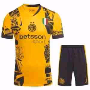 Maglietta Calcio Inter Milan Terza Set Bambino 2024 2025