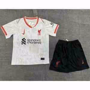 Maglietta Calcio Liverpool Terza Set Bambino 2024 2025