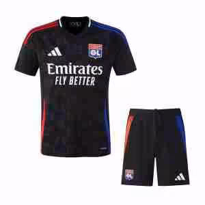 Maglietta Calcio Olympique Lione Away Set Bambino 2024 2025