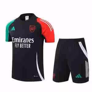 Thailandia Maglietta Calcio Set Formazione Arsenal 2024 2025 Nero