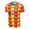 Thailandia Maglietta Calcio Formazione FC Barcellona 2024 2025 Giallo Rosso
