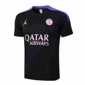 Thailandia Maglietta Calcio Formazione Paris Saint Germain 2024 2025 Nero Porpora