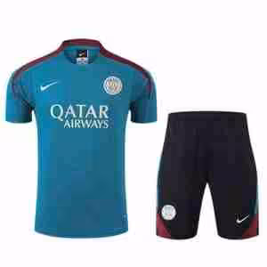Thailandia Maglietta Calcio Set Formazione Paris Saint Germain 2024 2025 Verde