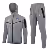 Tuta Con Cappuccio Atletico Madrid 2024 2025 Grigio