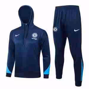 Tuta Con Cappuccio Chelsea 24 2025 Blu
