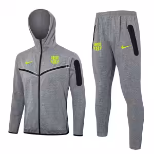 Tuta Con Cappuccio FC Barcellona 24 2025 Grigio