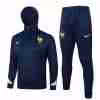 Tuta Con Cappuccio Francia 24 2025 Blu