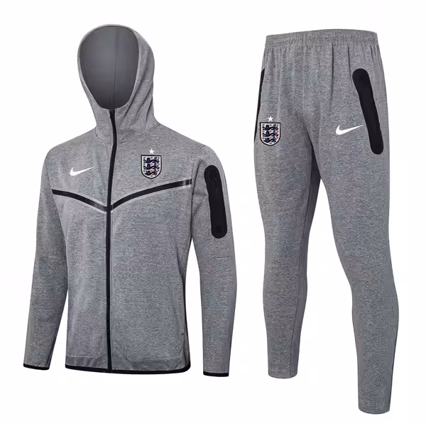 Tuta Con Cappuccio Inglaterra 2024 2025 Grigio
