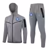 Tuta Con Cappuccio Inter Milan 2024 2025 Grigio