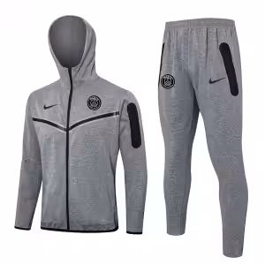 Tuta Con Cappuccio Paris Saint Germain 2024 25 Grigio