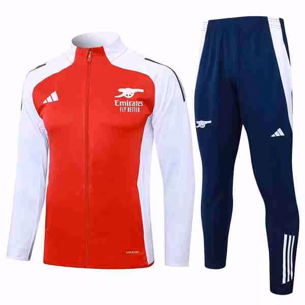 Chandal Arsenal 2024-2025 Rojo Blanco 4