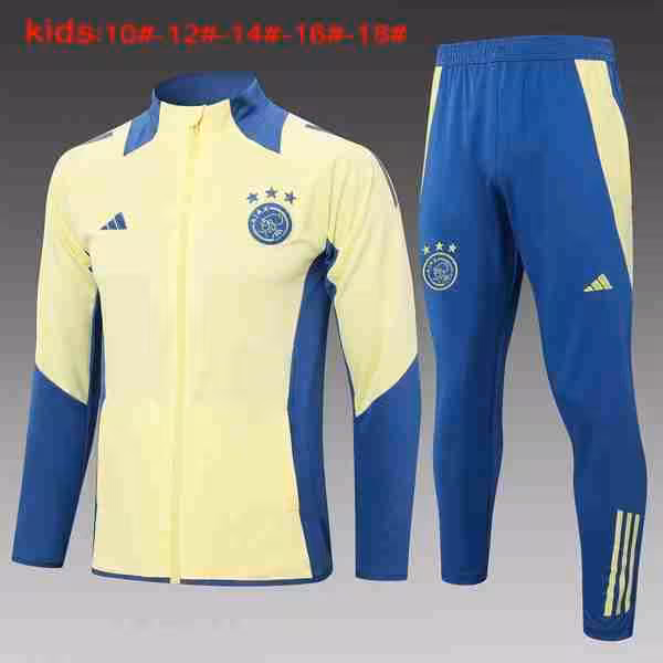 Niños Chandal Ajax 2024-2025 Amarillo 3