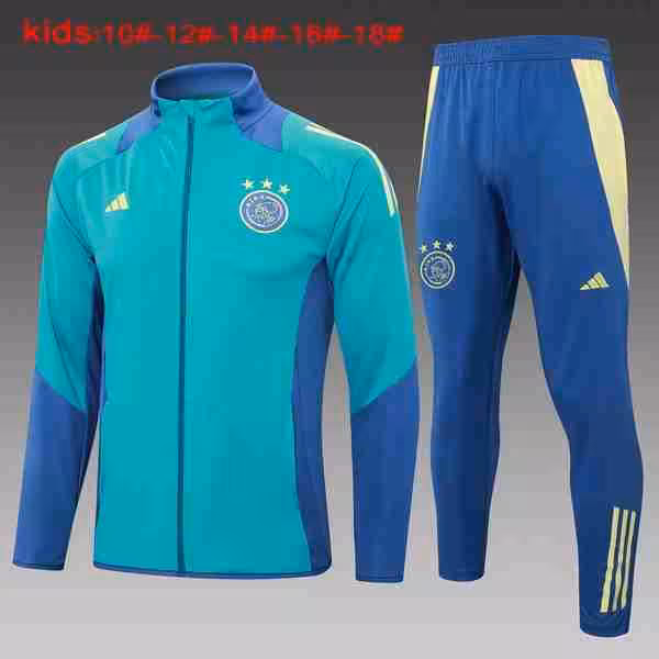 Niños Chandal Ajax 2024-2025 Verde 3