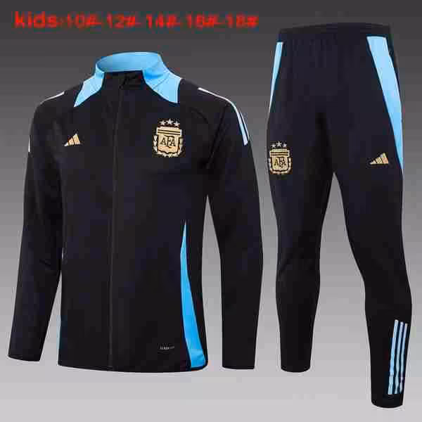 Niños Chandal Argentina 2024-2025 Negro 3