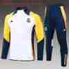 Tute Calcio Bambino Real Madrid 2024 2025 Bianco Giallo