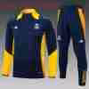Tute Calcio Bambino Real Madrid 2024 2025 Blu Giallo