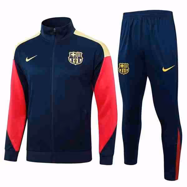Chandal Barcelona 2024-2025 Azul Rojo 3