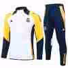 Tute Calcio Real Madrid 2024 2025 Bianco Giallo