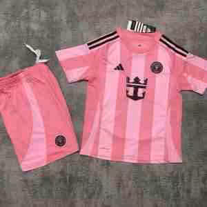 Maglietta Calcio Inter Miami Prima Set Bambino 2025 2026