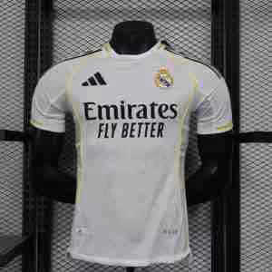 Maglietta Calcio Prima Real Madrid 2025 2026 – Versione Giocatore