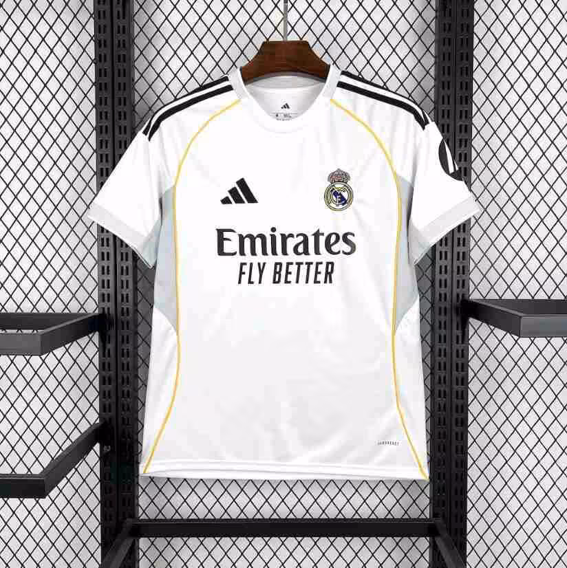 Thailandia Maglietta Calcio Prima Real Madrid 2025 2026