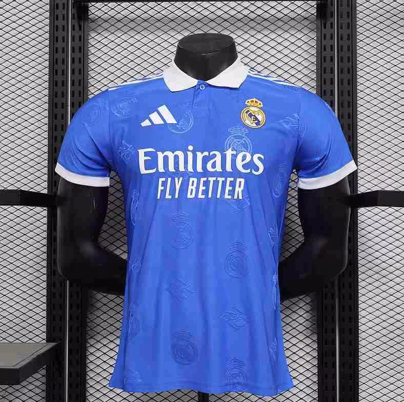 Thailandia Maglietta Calcio Real Madrid Speciale 2025 2026 Blu