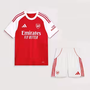 Maglietta Calcio Arsenal Prima Set Bambino 2025 2026
