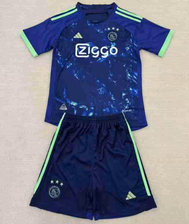 Maglietta Calcio Ajax Concetto Set Bambino 2025 2026