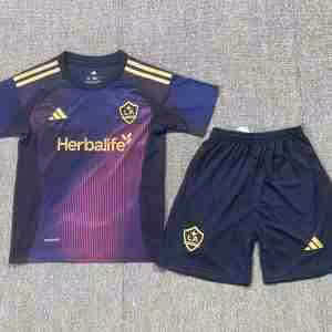 Maglietta Calcio Los Angeles Galaxy Away Set Bambino 2025 2026