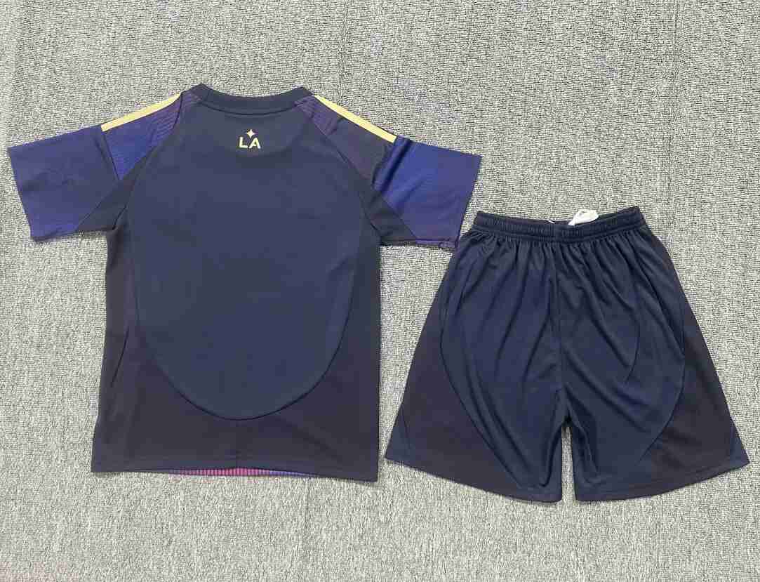 Maglietta Calcio Los Angeles Galaxy Away Set Bambino 2025 2026_1