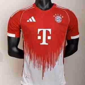 Maglietta Calcio Prima Bayern Monaco 2025 2026 – Versione Giocatore
