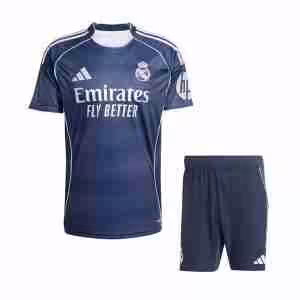 Maglietta Calcio Real Madrid Away Set Bambino 2025 2026