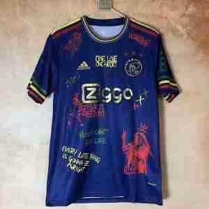 Thailandia Maglietta Calcio Ajax Speciale 2025 2026 Blu