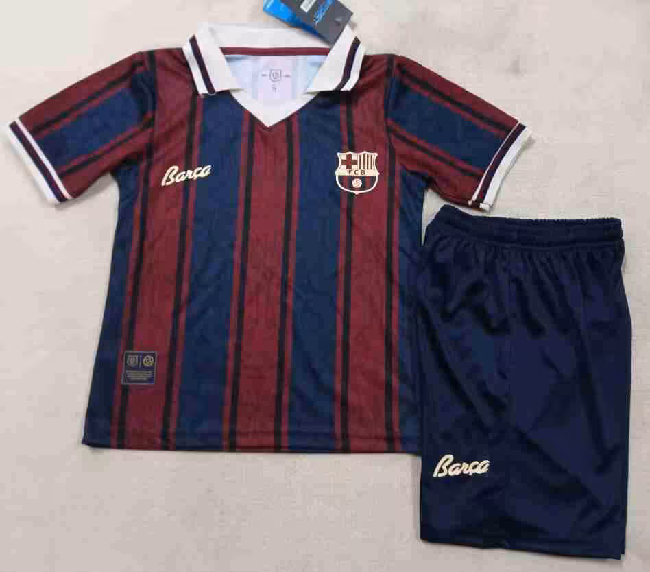 Maglietta Calcio FC Barcellona 125th Set Bambino 2025 2026