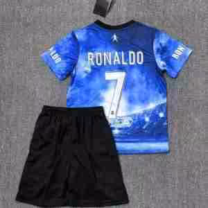 Cristiano Ronaldo NO.7 Maglietta Calcio Real Madrid Speciale Set Bambino 2025 2026