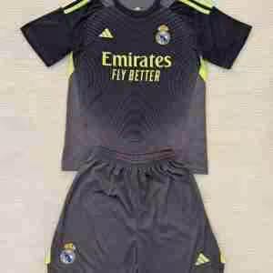 Maglietta Calcio Real Madrid Portero Set Bambino 2025 2026