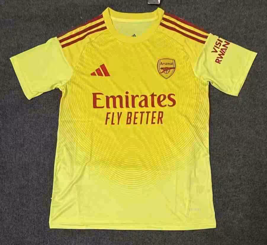 Thailandia Maglietta Calcio Portiere Arsenal 2025 2026