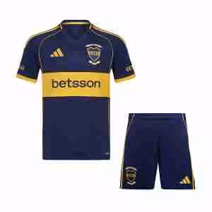 Maglietta Calcio Boca Juniors Prima Set Bambino 2025 2026