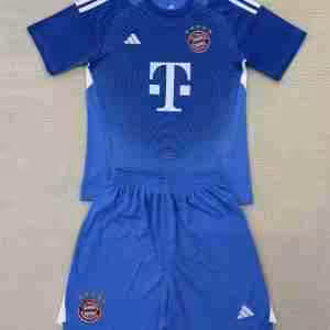 Maglietta Calcio Bayern Monaco Portiere Set Bambino 2025 2026