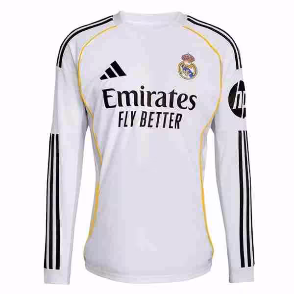 Tailandia Camiseta Real Madrid 1ª ML 2025-2026