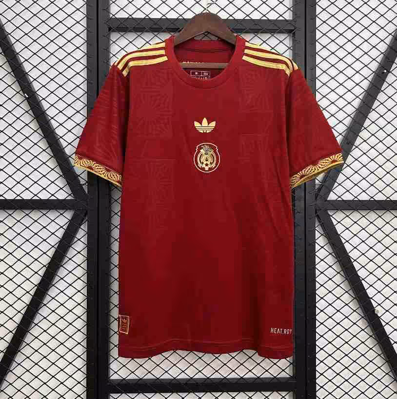 Thailandia Maglietta Calcio Messico Speciale 2025 2026 Rosso