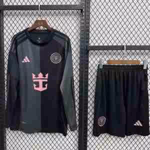 Thailandia Maglietta Calcio Set Away Manica Lunga Inter Miami 2025 2026