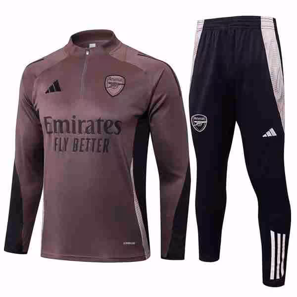 Sudadera De Training Arsenal 2025-2026 Purpura Gris