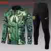 Felpa Allenamento Bambino Brasile 2025 2026 Verde