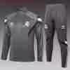 Felpa Allenamento Bambino Real Madrid 2025 2026 Grigio