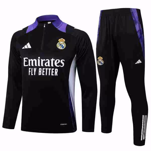 Sudadera De Training Real Madrid 2025-2026 Negro